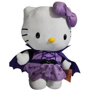 Hello Kitty Purple Vampire Plush Halloween Greeter CVS